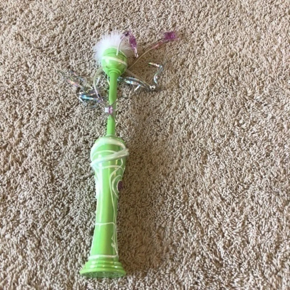 Tinker bell Disney on Ice light up spinner wand - Picture 2 of 10
